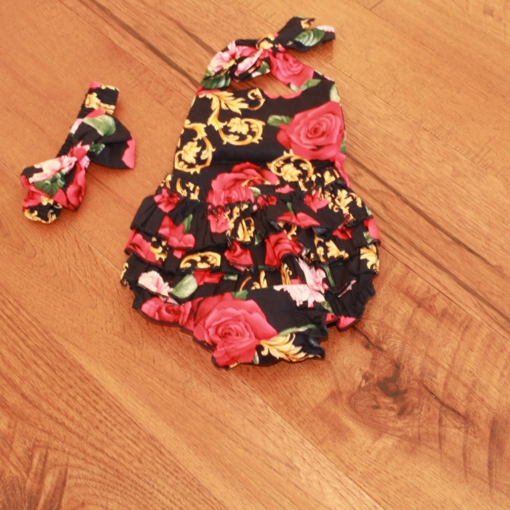 Baby girl romper - Picture 3 of 3